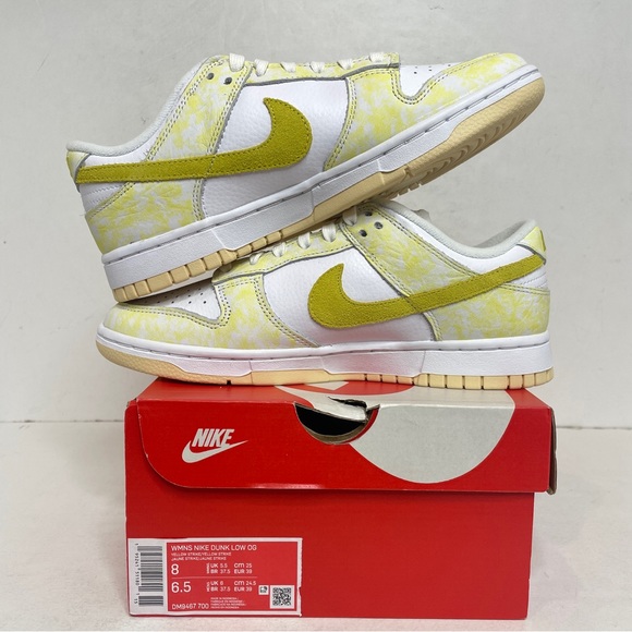 Nike Dunk Low OG WMNS “Yellow Strike” 2022 - Picture 3 of 4